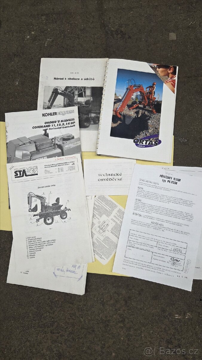 Minibagr ortas mr-k11 - 9