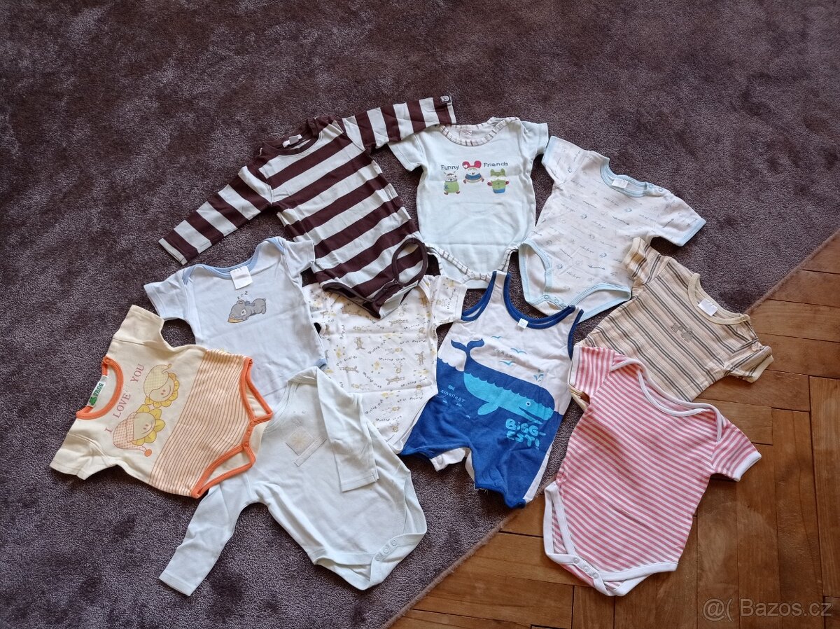 Body 74/80, 6-12 měs., 9-12 měs. - 9