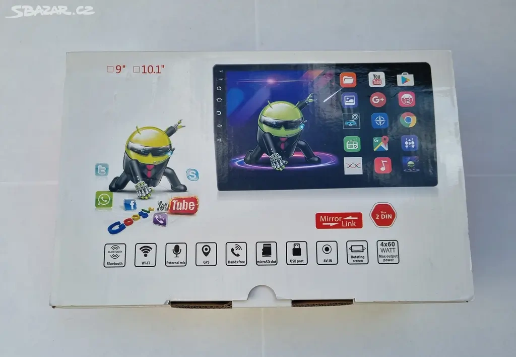 MONSTRUM 10.1" autorádio Android 8/128GB NXP6686 - 9