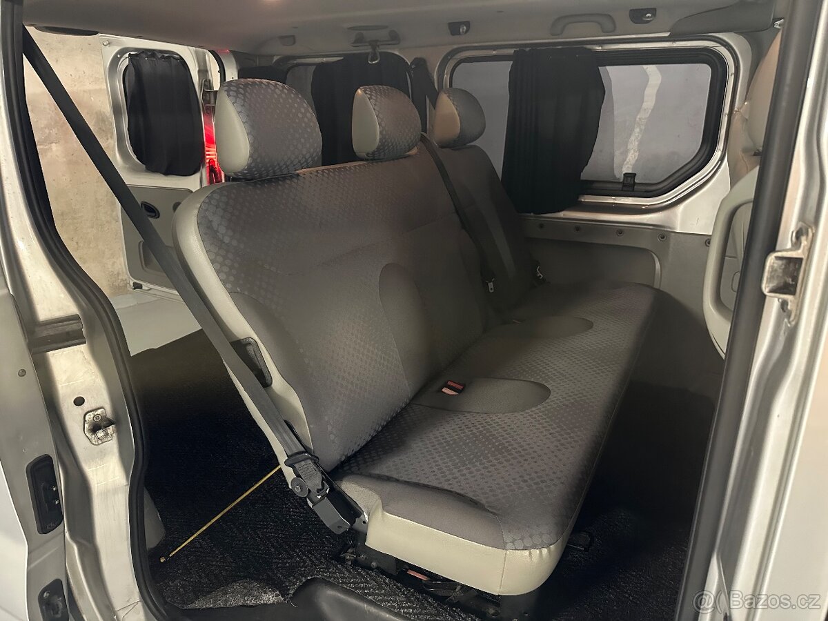 Pronájem dodávka 6 míst - 9