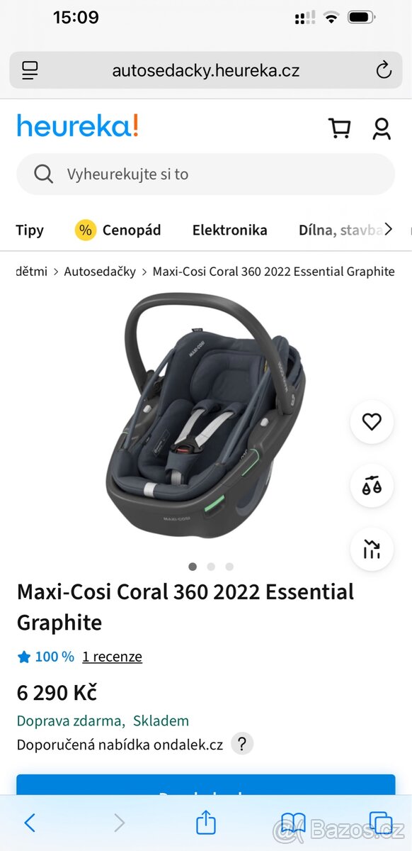 Maxi-Cosi Coral 360 2022 Essential Graphite - 9