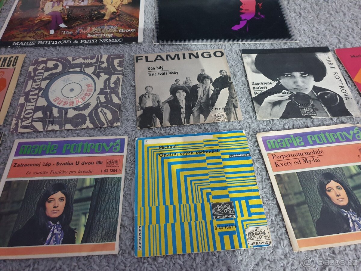 Flamingo, Marie Rottrová LP SP kolekce - 9