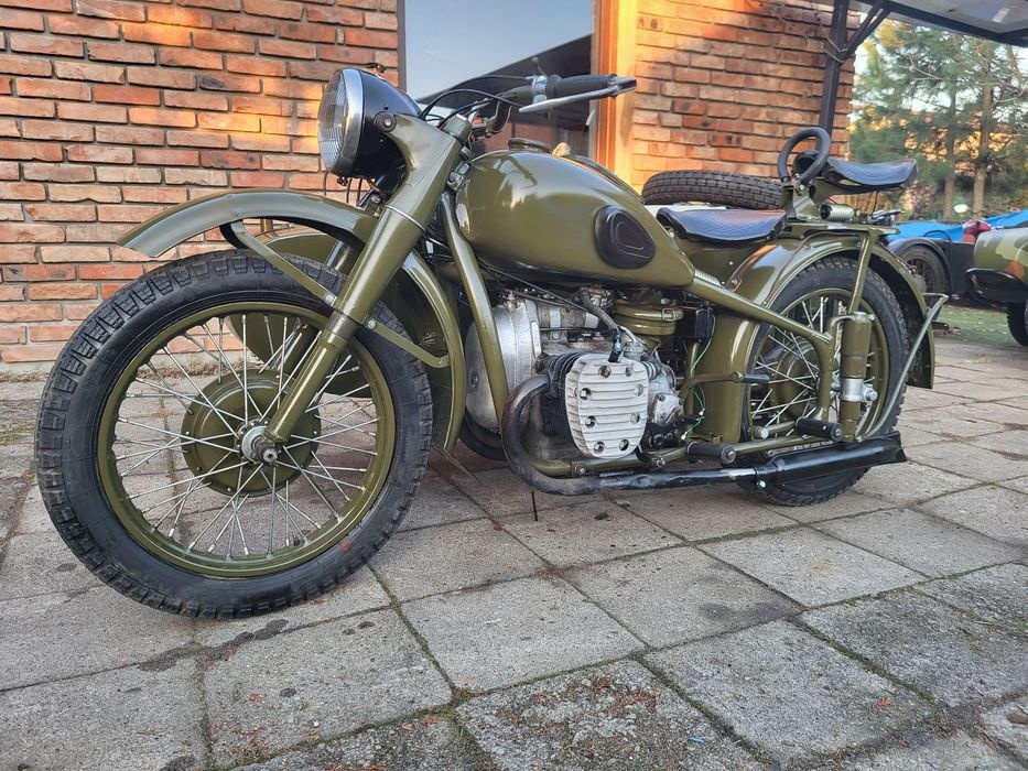 Dněpr,Ural M72 se sidecar - 9