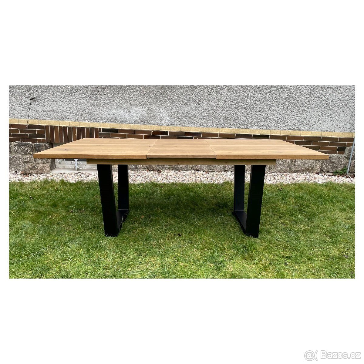 Masivní rozkládací jídelní stůl - Livingstone 160 cm - 9