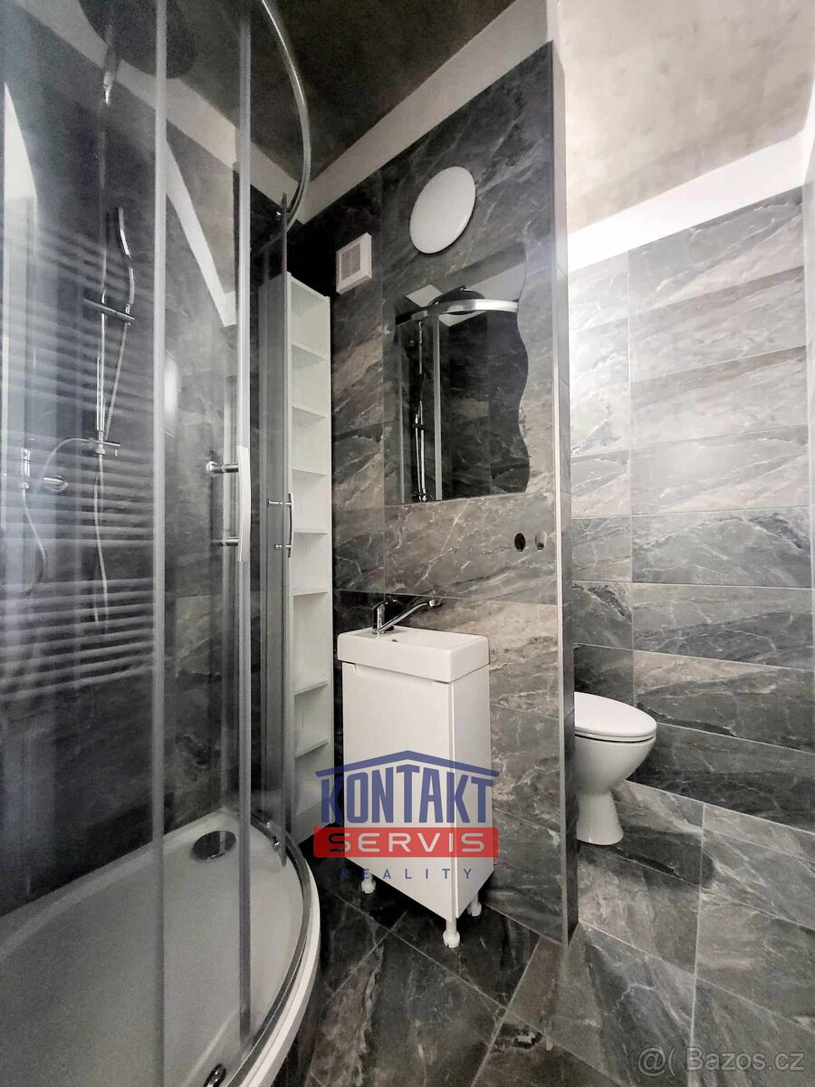 Pronájem plně vybaveného bytu 1+kk, 25 m² - České Budějovice - 9