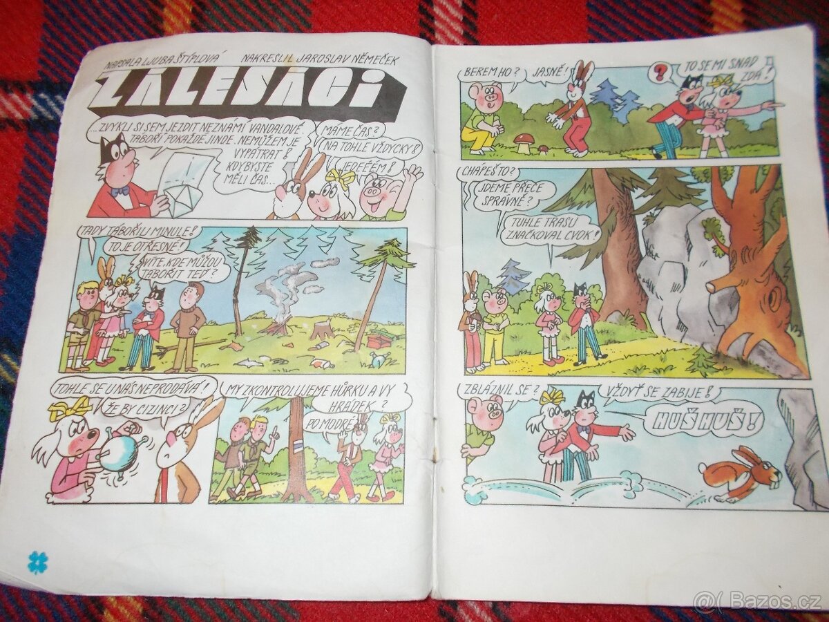 Časopisy Čtyřlístek bez desek - 9