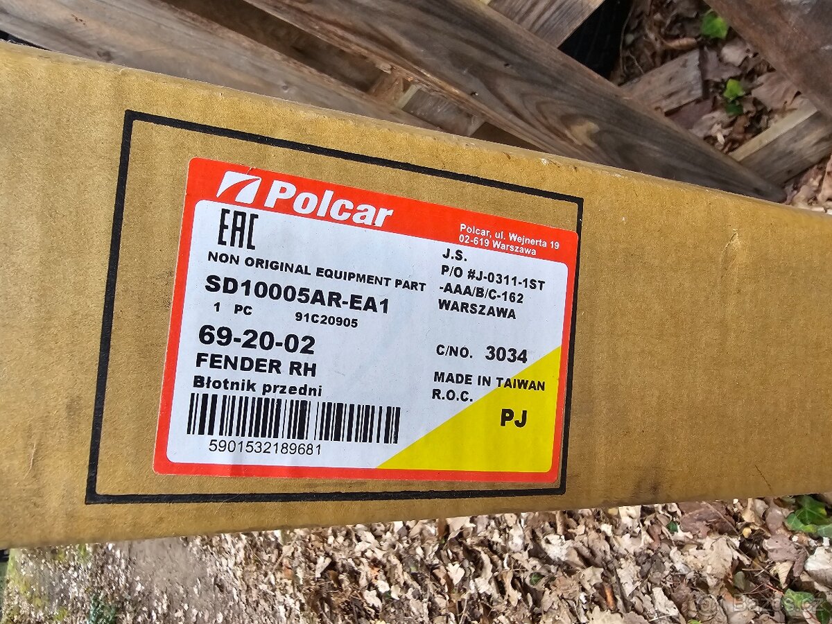 Přední blatníky - Octavia 1 - NOVÉ - 9