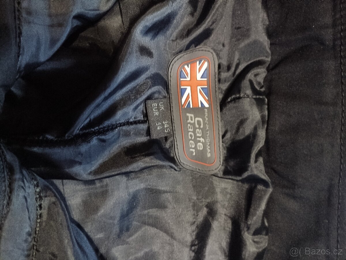 Kožená bunda a kalhoty na motorku - 9