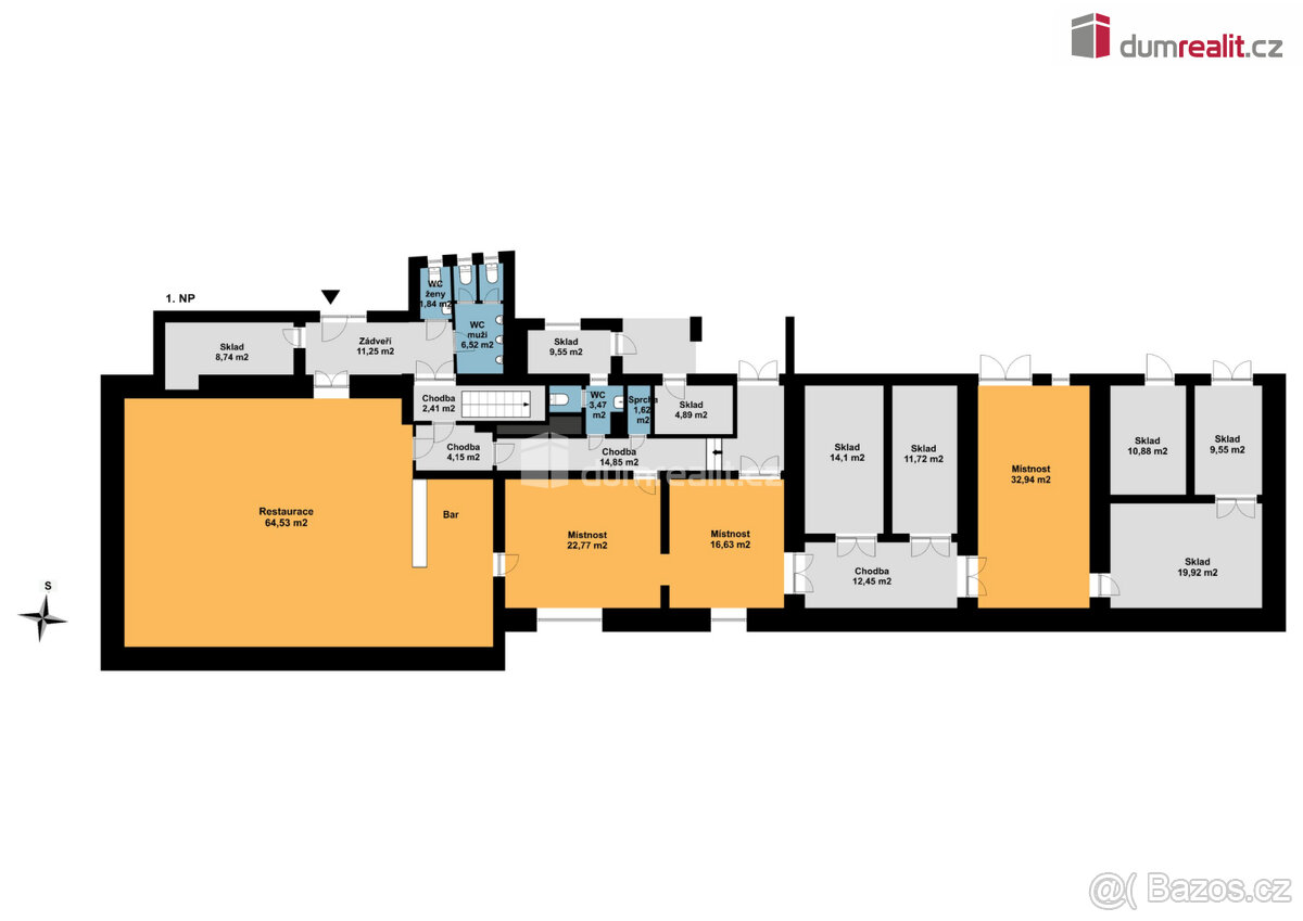 Prodej bývalého hotelu Zvěstov - Roudný, okr. Benešov - 9