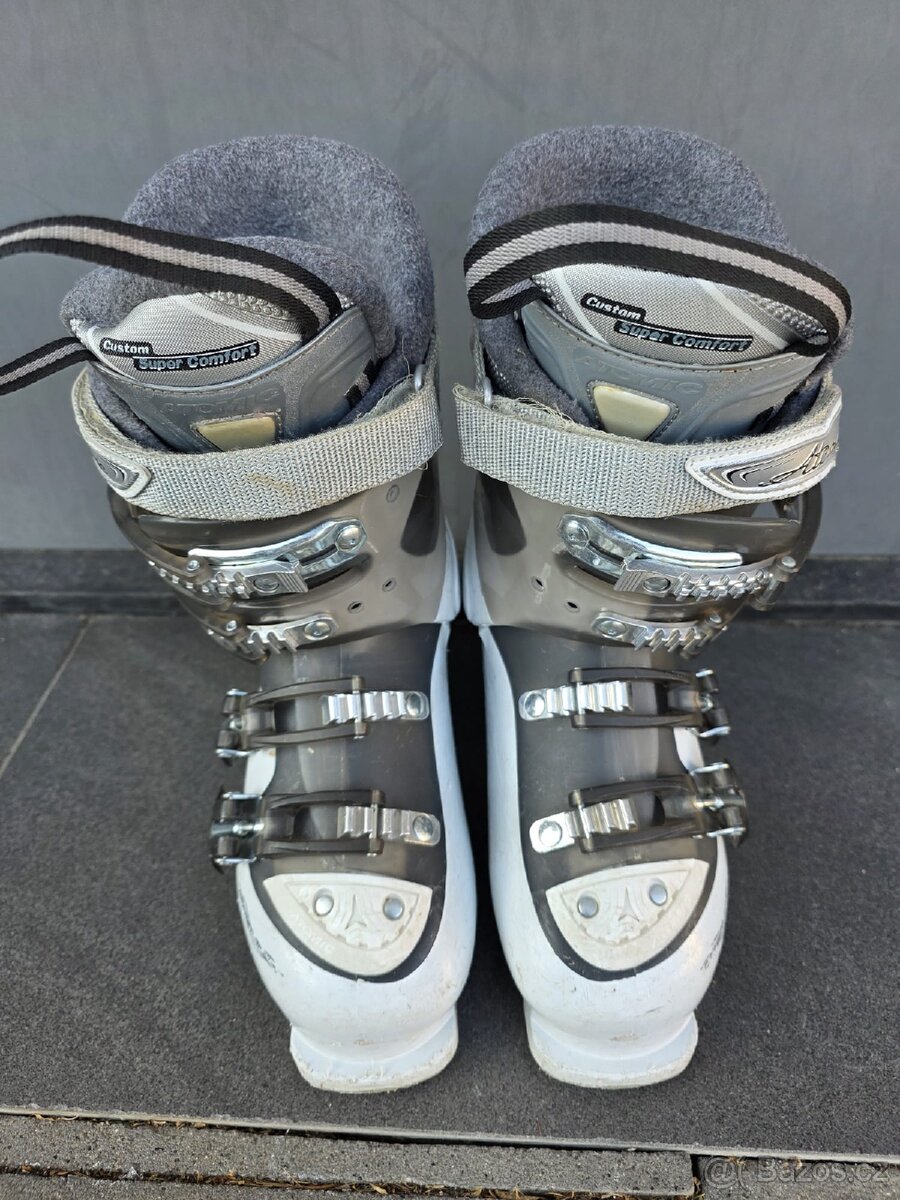 Dívčí lyže TECNO PRO, 130 cm + lyžáky ATOMIC - 9