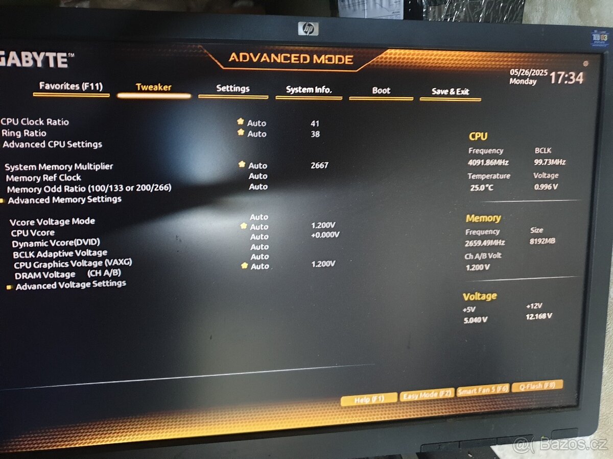 základní deska +cpu+ram patice 1200 - 9