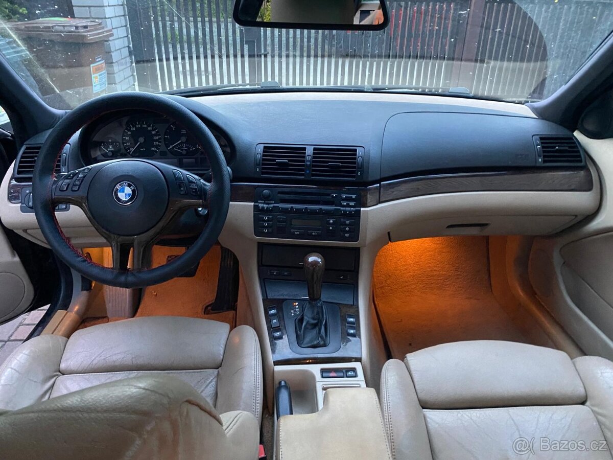 BMW E46 330d, nová automatická převodovka, tažné, Nová STK - 9
