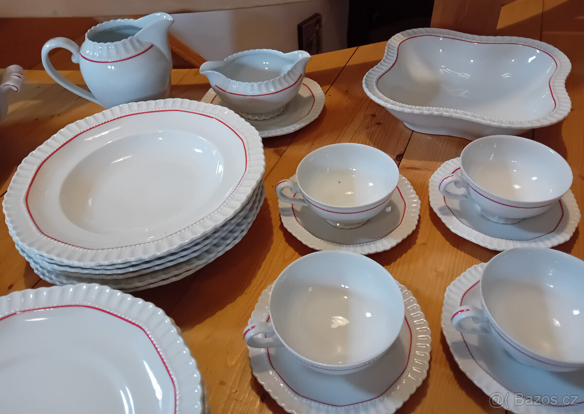 Jídelní a čajová porcelánová souprava Haas&Czjzek - 9