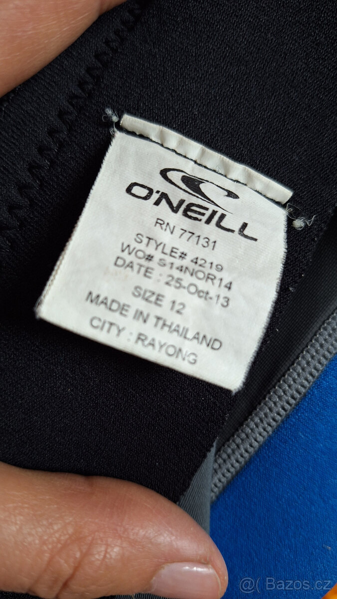 Neopren O'neill Epic vel. 12 - 9
