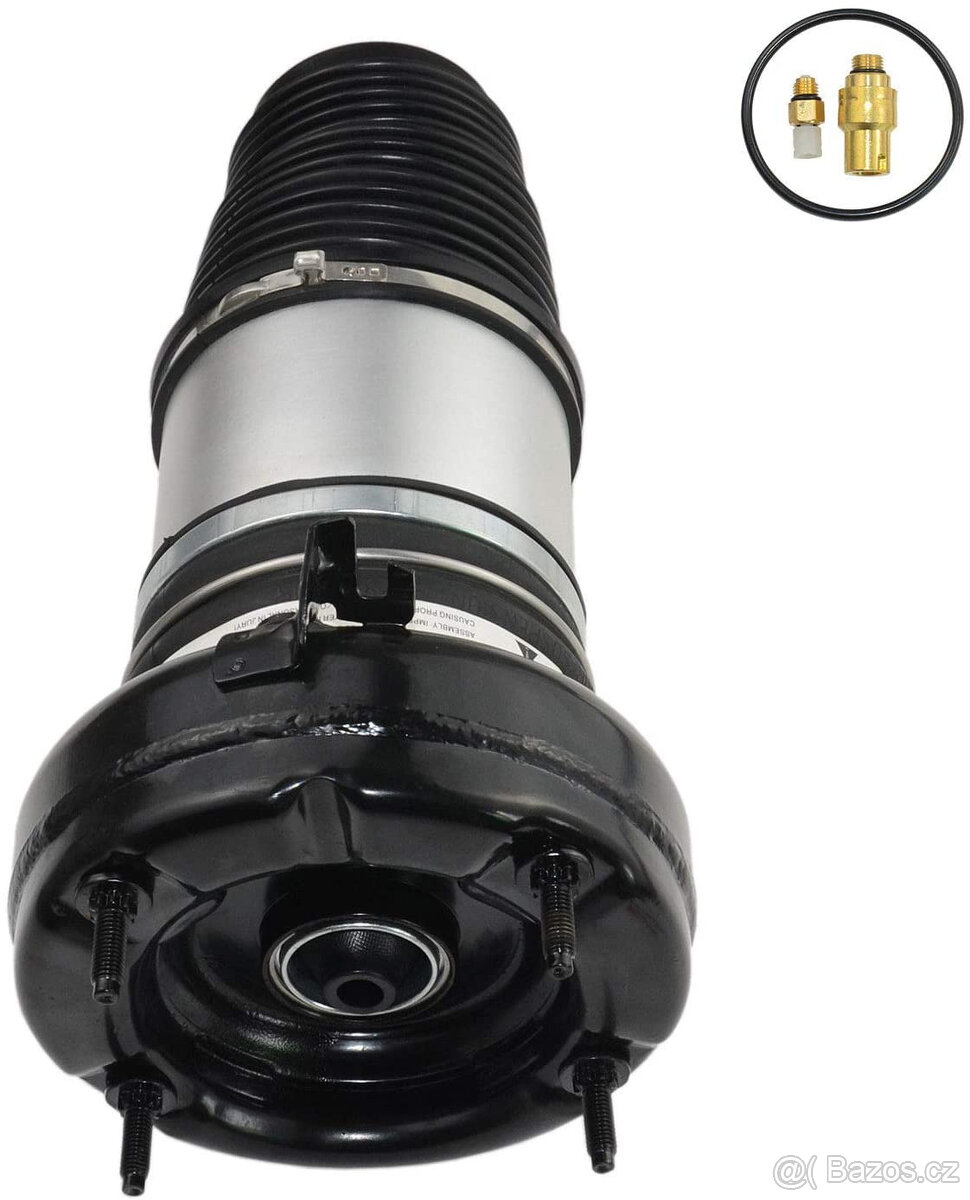 Audi A8 D3 D4 měch, tlumič, kompresor, ventilová j. - 9