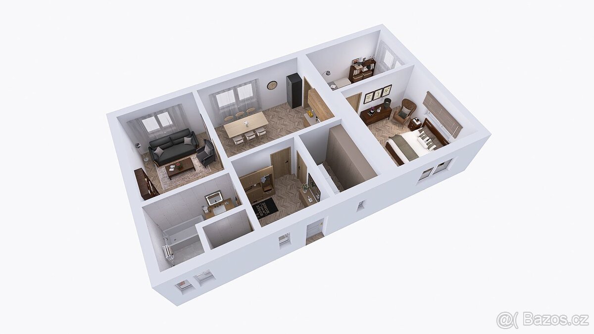 Prodej, chalupa, 658 m2, Velké Losiny - 9