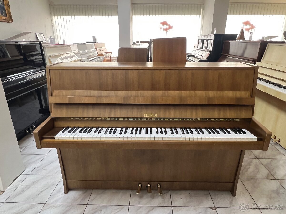 Petrof harmonie 105 se zárukou 2 roky, PRODÁNO - 9