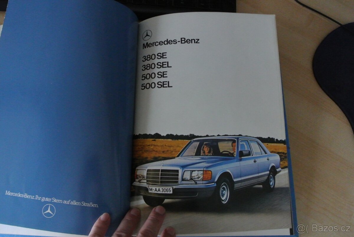 Prospekty Mercedes-benz historicke, svázané, 60-90 leta - 9