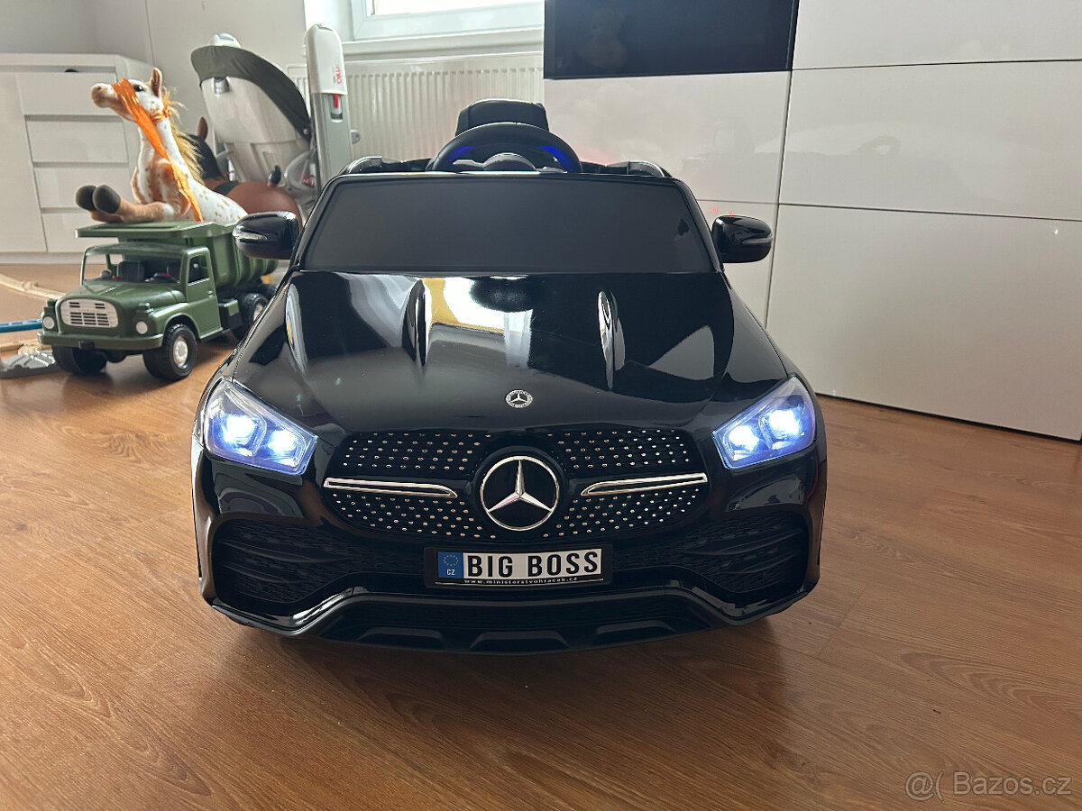 Elektrické autíčko Mercedes-Benz GLE450 lakované černé - 9