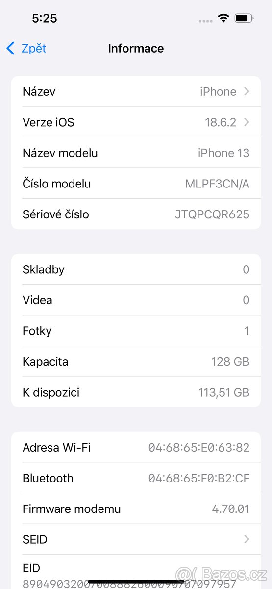 Apple iPhone 13 128GB Midnight - 9