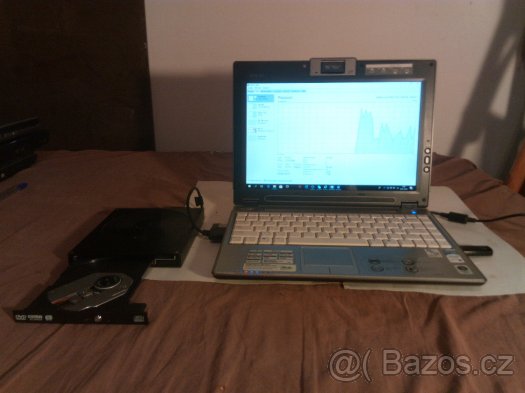 12" Notebook Asus S7F s o 235°otočnou 1.3 mpix webkamerou - 9