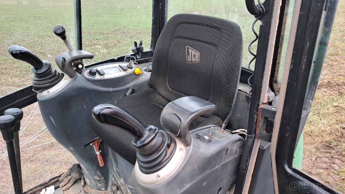 Minibagr JCB 8018 2009 3× lžíce - 9