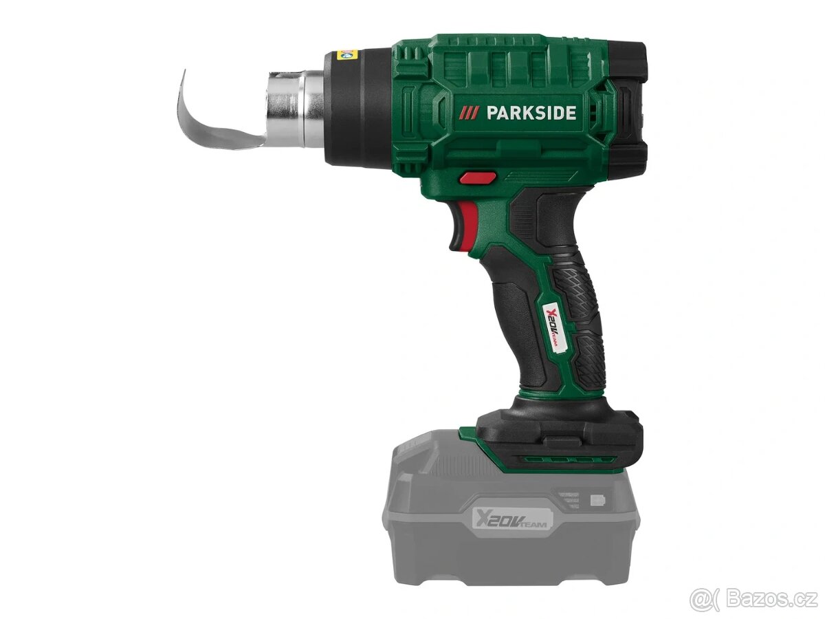 Horkovzdušná pistole Parkside aku - nová - 9