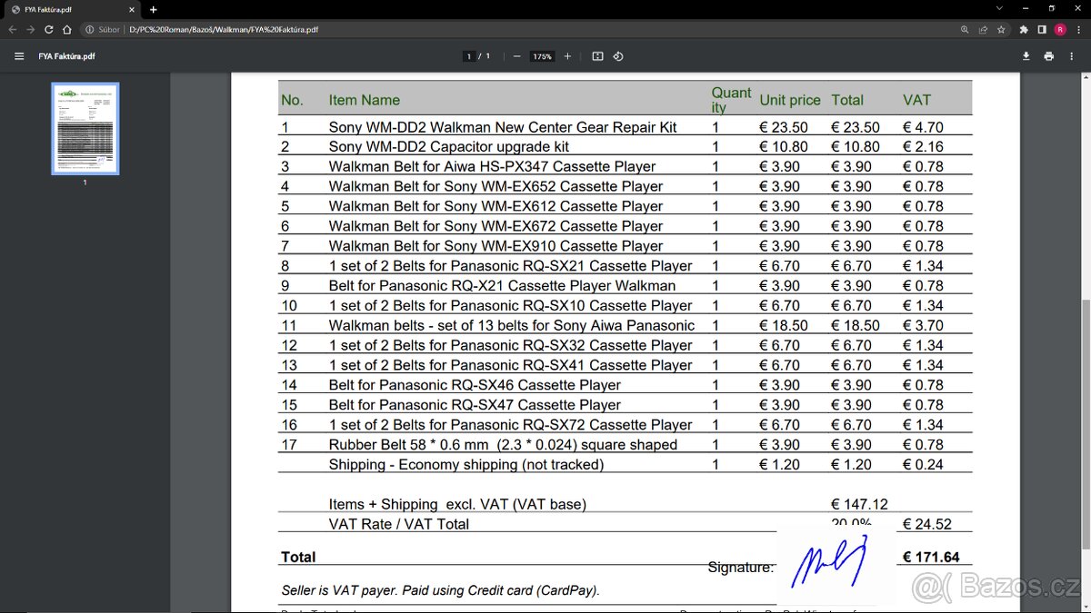 Walkman MiniDisc rozpredávam zbierku doprava do Čiech 5 eur - 9
