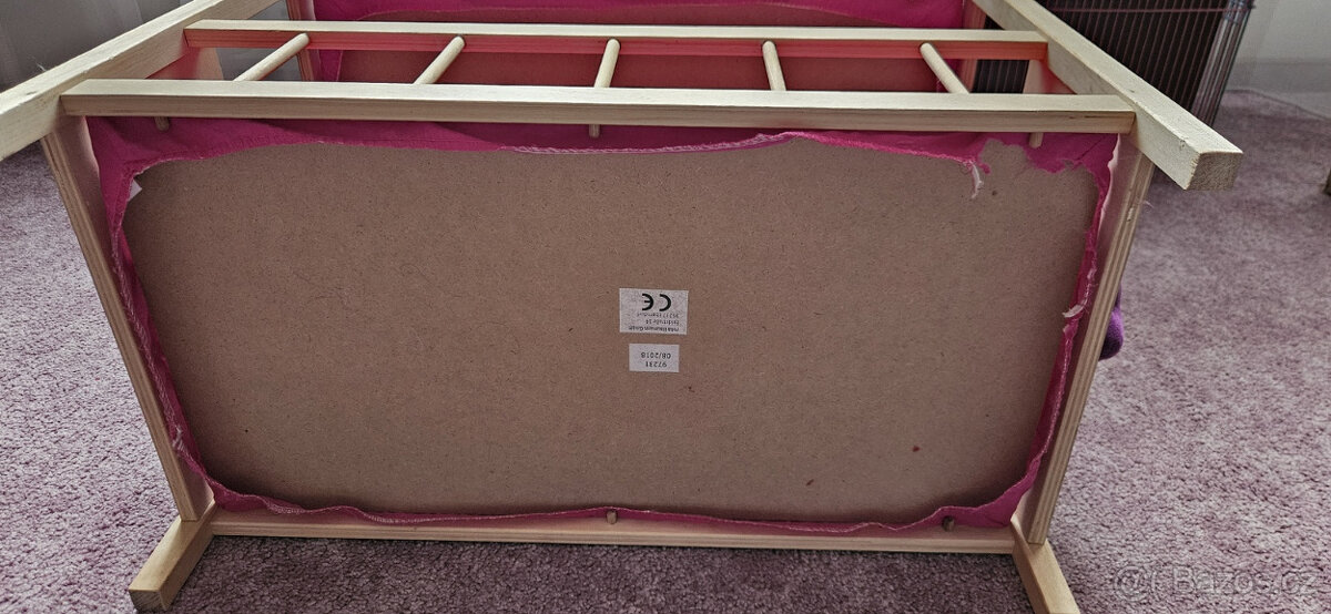 Dětská palanda, dvoupatrová postýlka pro panenky - 9