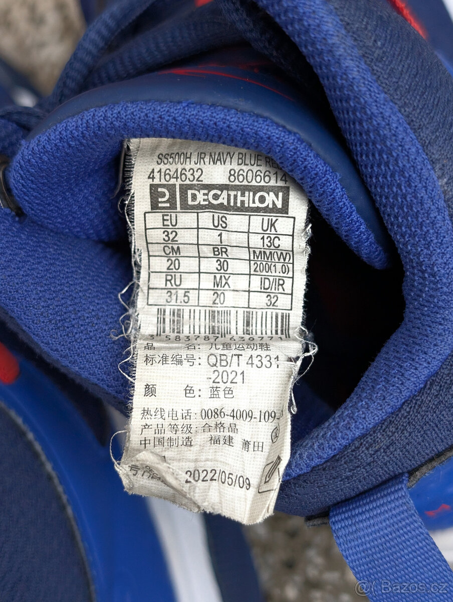 Dětské basketbalové boty Tarmak/Decathlon vel. 32 - 9