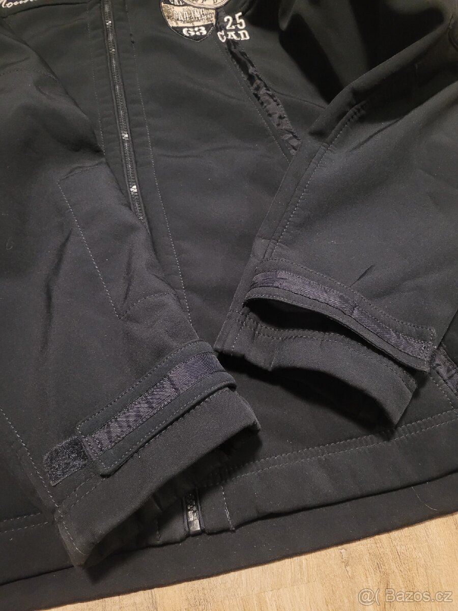 Tmavě modrá softshellová bunda Camp David - 9