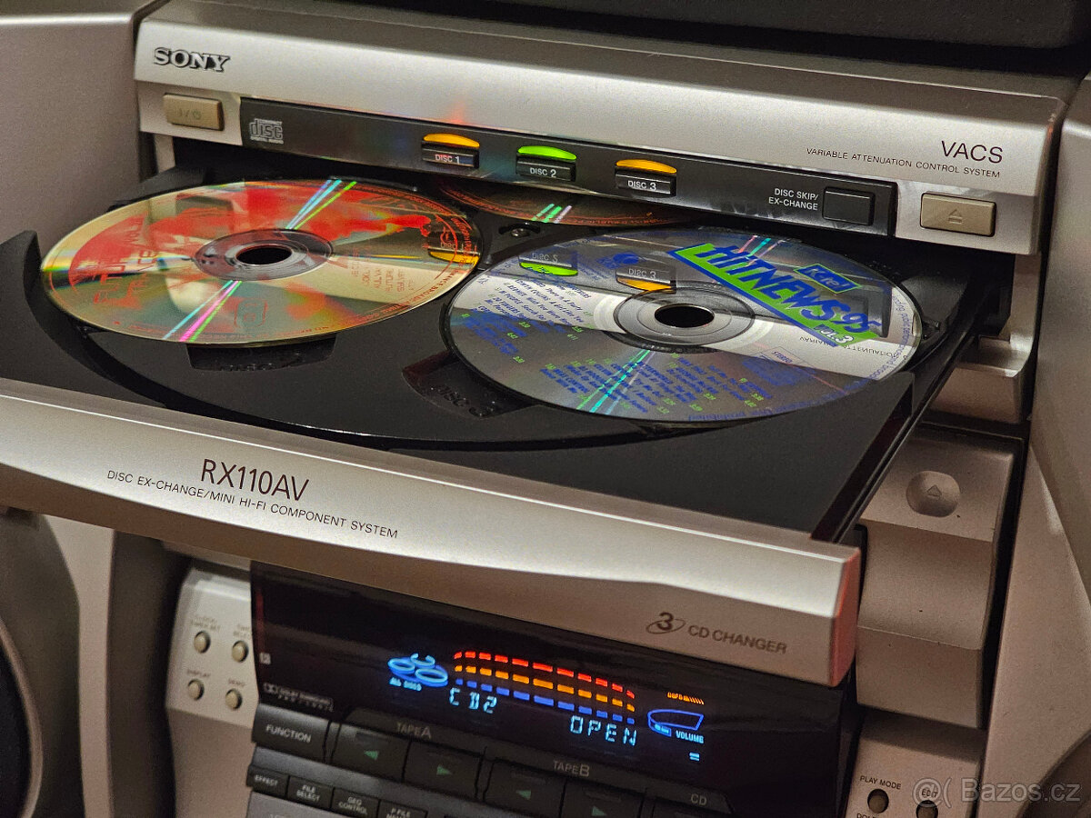 HiFi věž Sony RX110AV 5.0 - 9