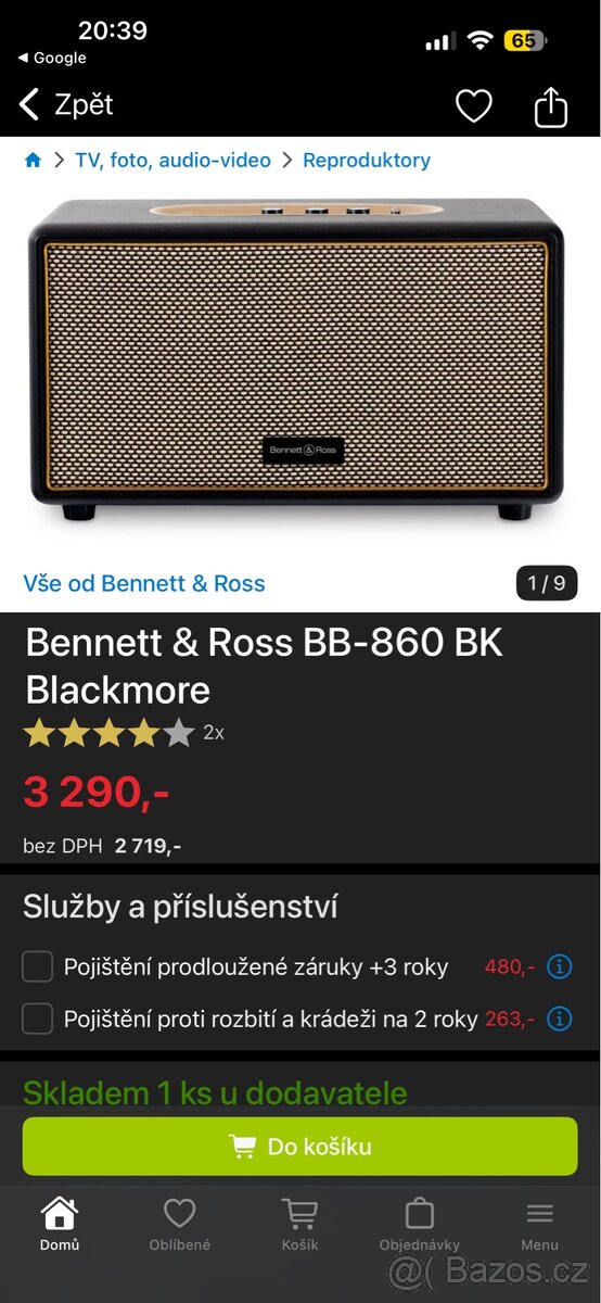 Bluetooth reproduktor - 9