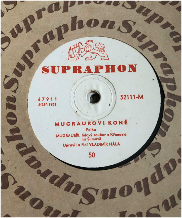 STAROŽITNÉ ORIGINÁLNÍ GRAMOFONOVÉ DESKY - 9