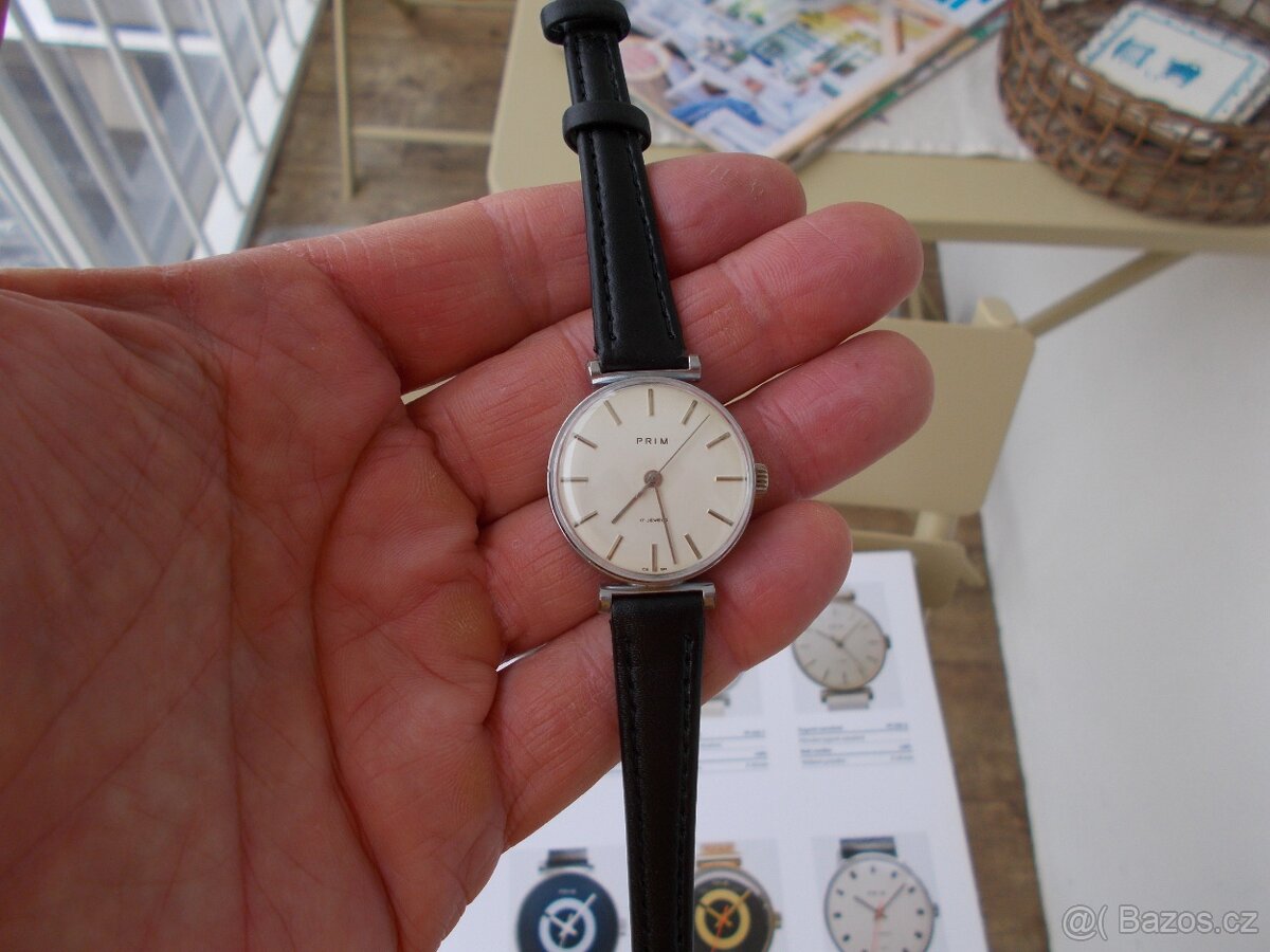 darkove vzacne damske hodinky prim valečky 1981 funkcni - 9