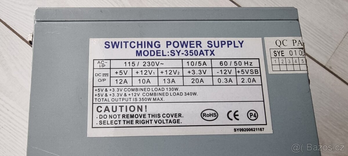 Laboratorní spínaný zdroj 350W - 9