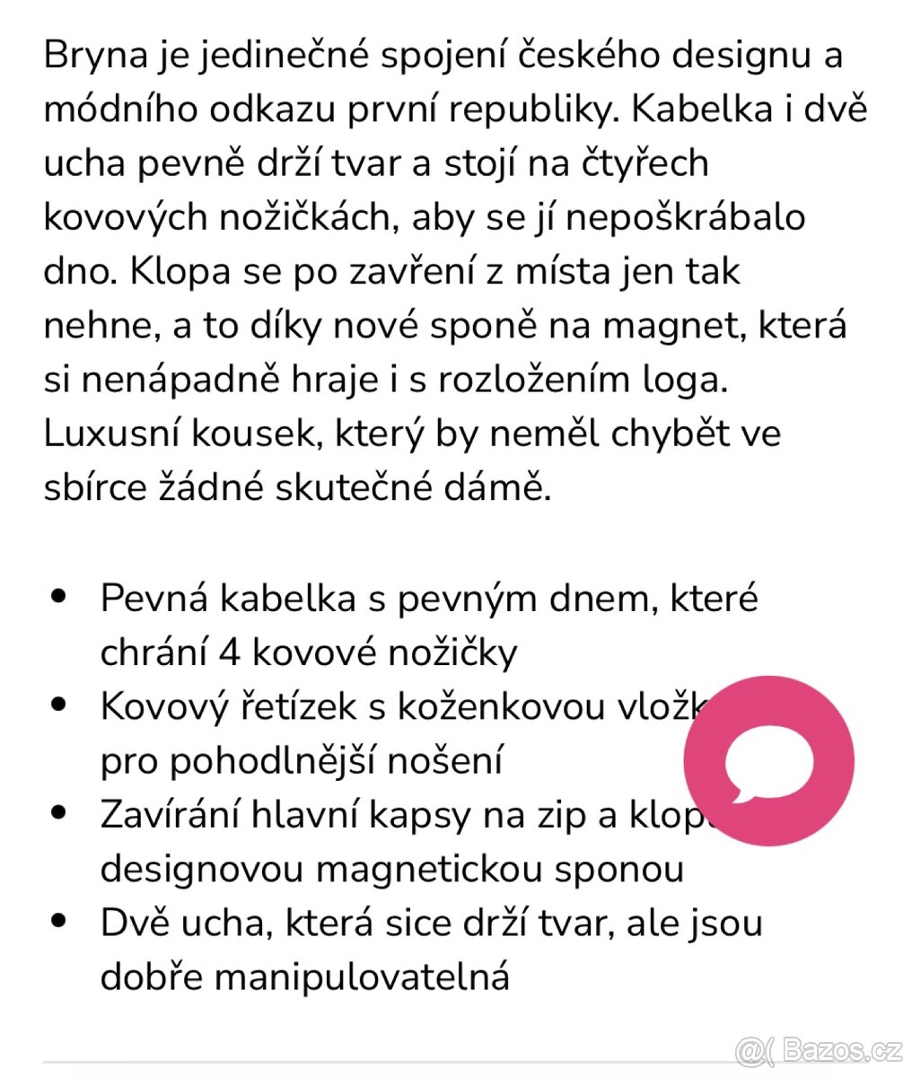 Kabelka Vuch Bryna Pink - nová - 9