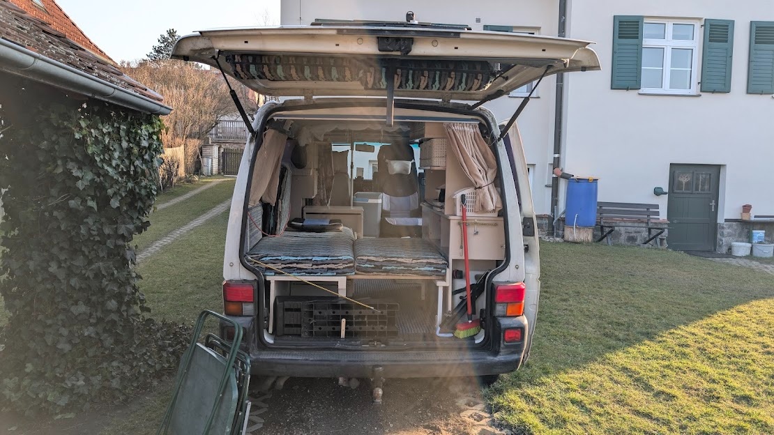 Vestavba VW T4 - 9