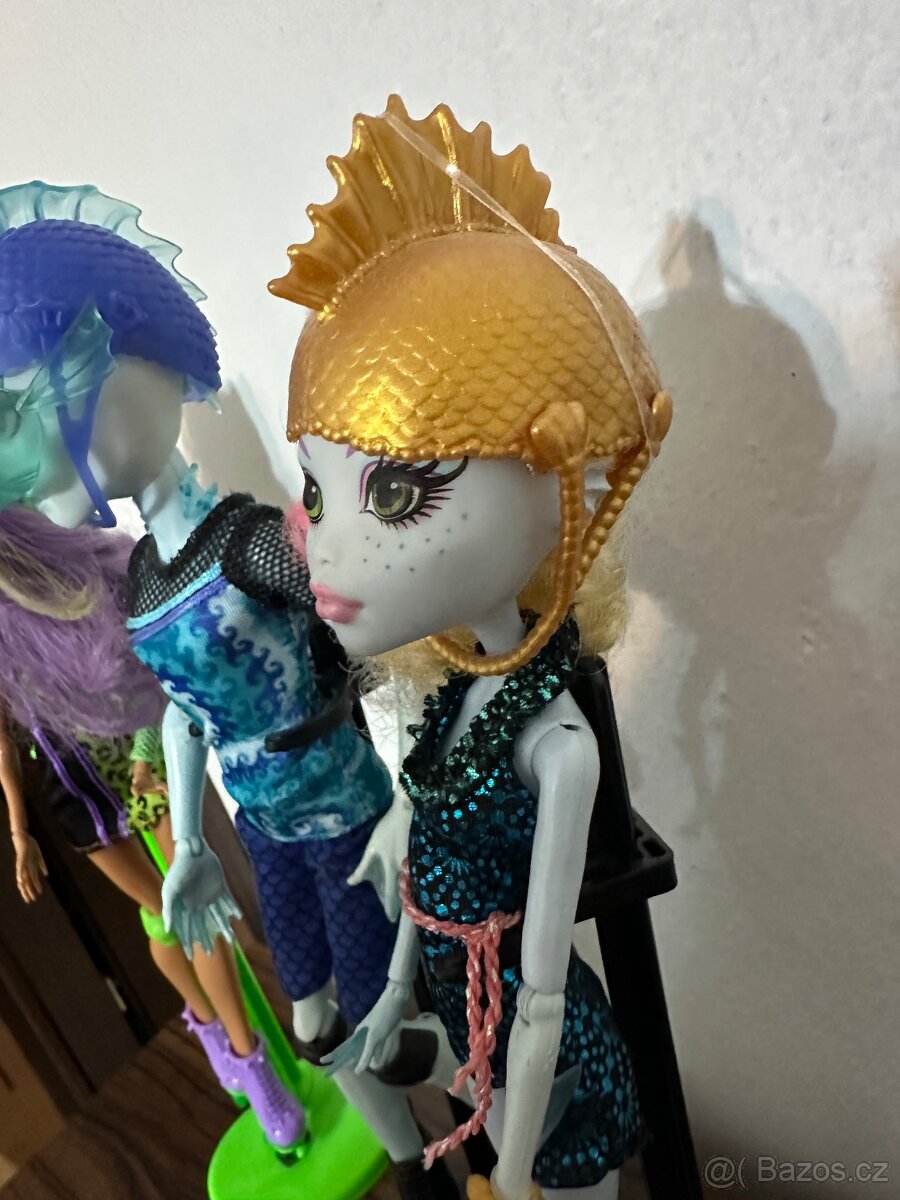 Monster high Gil Weber Lagoona Blue Clawdeen Wolf - 9