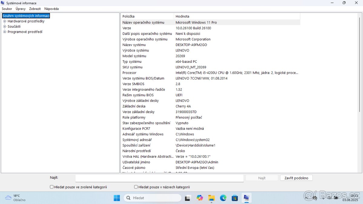 Lenovo IdeaPad U430p – ultrabook i5/8GB/240GB SSD/NVIDIA - 9