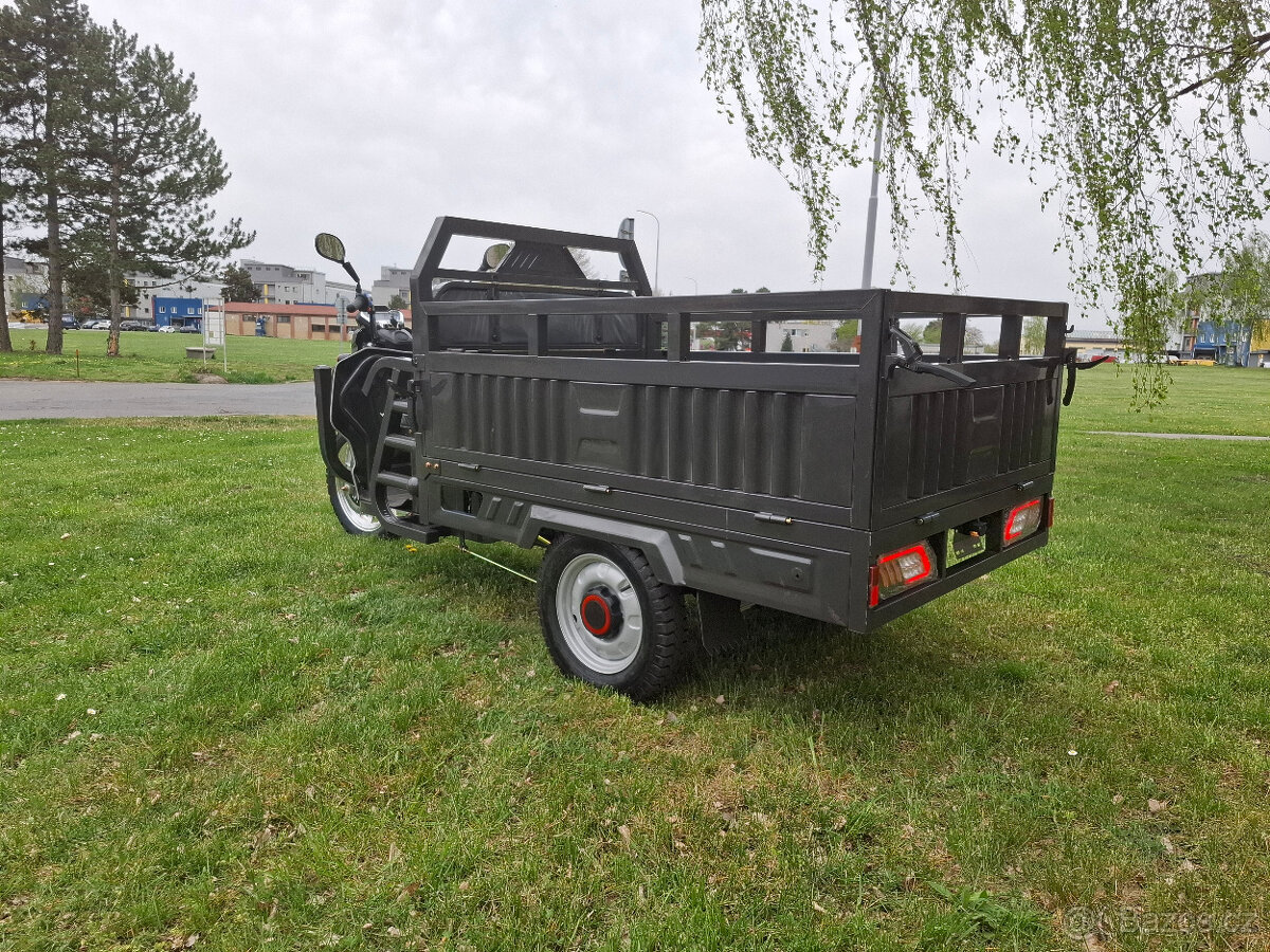 pracovní elektrická Tříkolka Zethos T-08 1500W na SPZ - 9