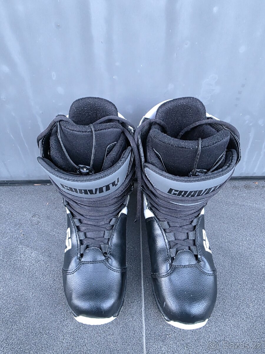 Snowboard GRAVITY, 148 cm + boty - 9