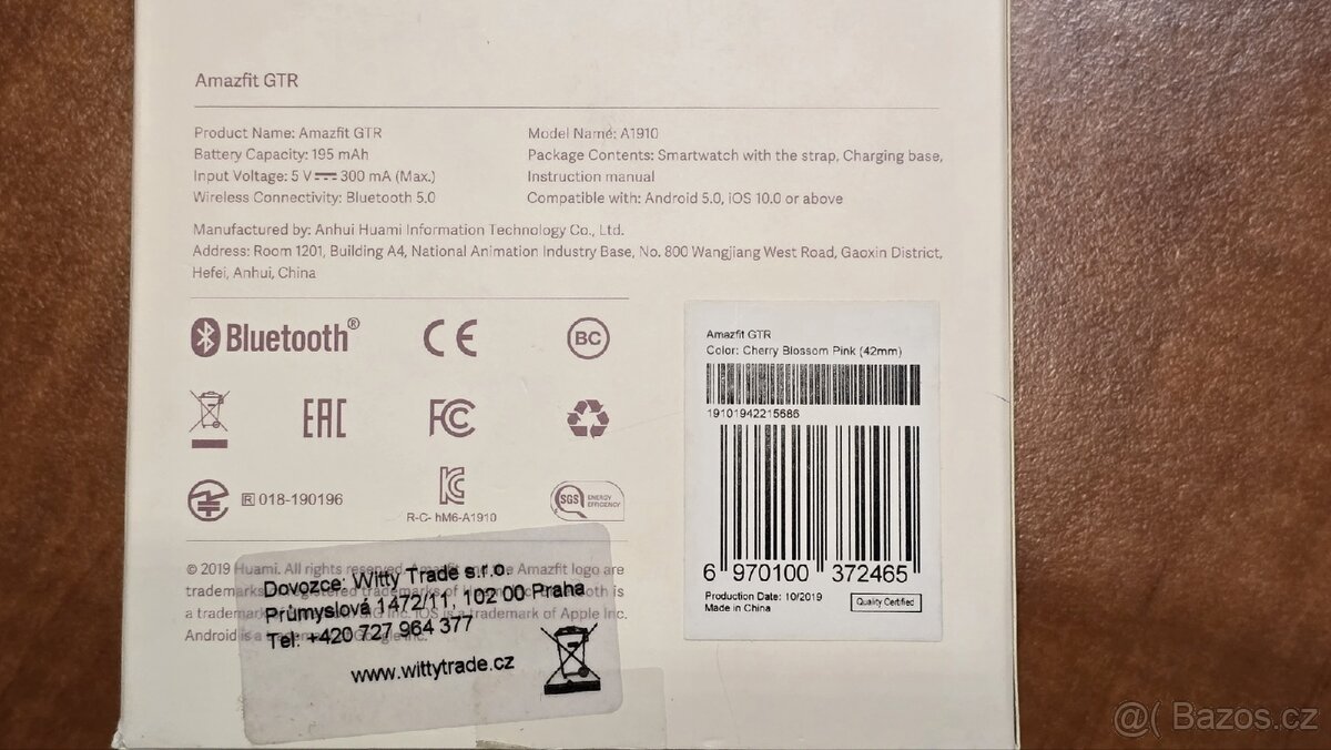 Chytré hodinky Amazfit GTR 42 mm - 9