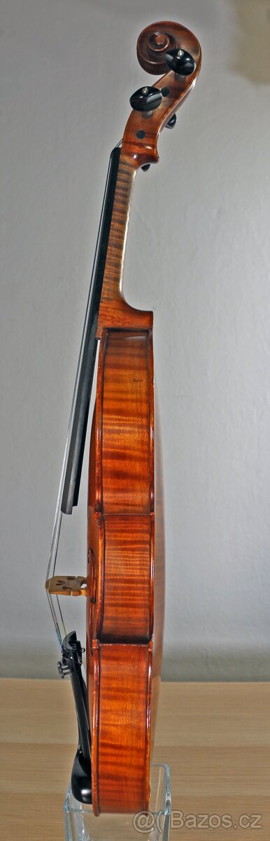 4/4 starožitné Francouzské housle z konce 19-ho století - 9