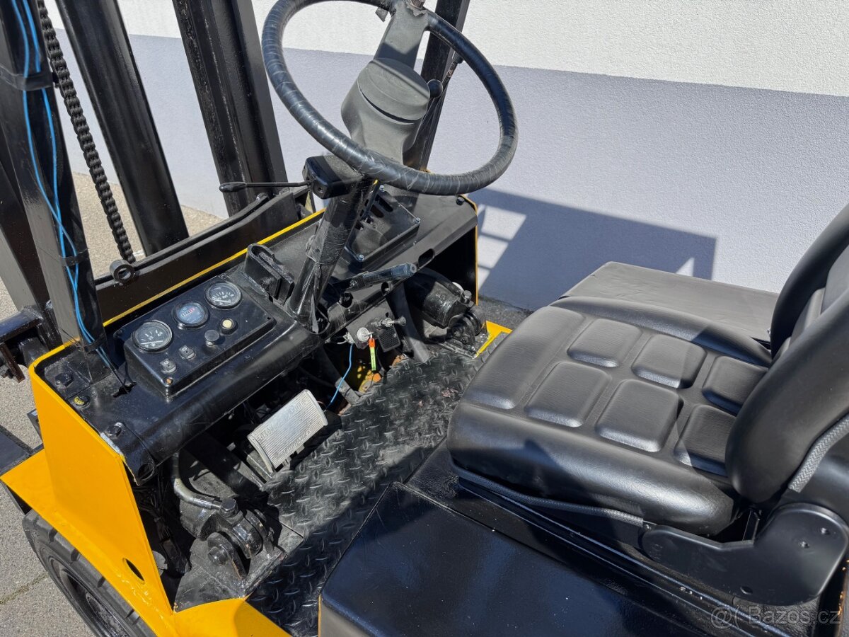 Vysokozdvižný vozík Bulhar 3,5t, po GO, diesel - 9