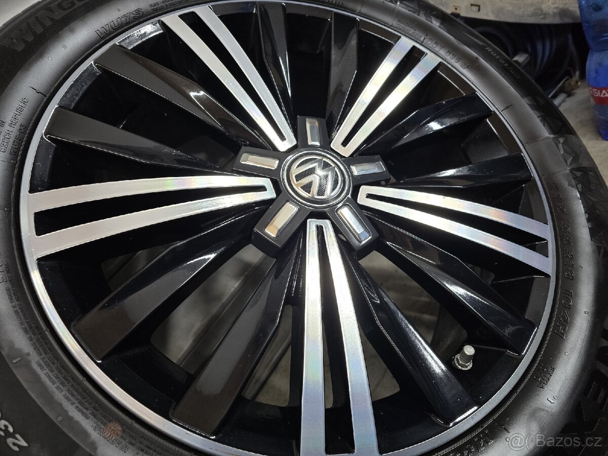 Zimní sada ALU kol Volkswagen Tiguan R-line r18 - 9