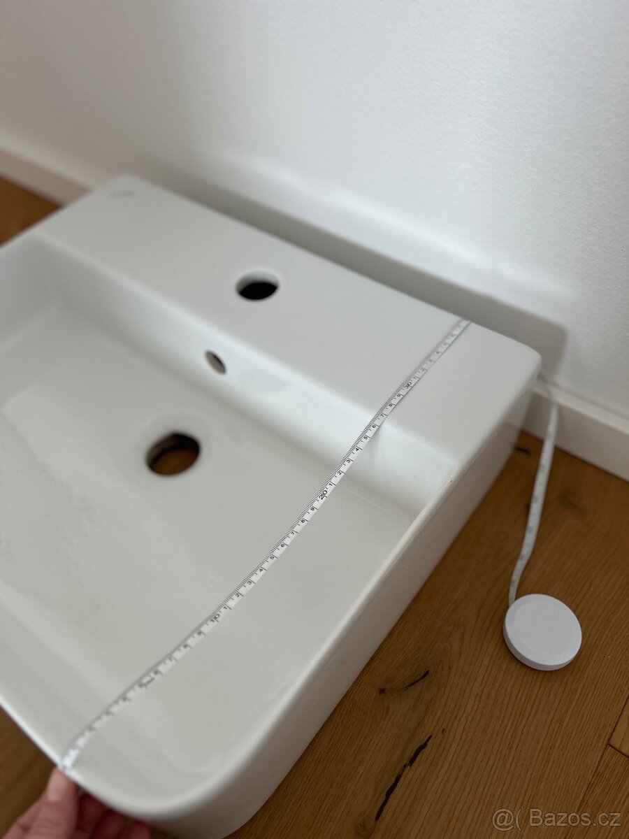 Bílé keramické umyvadlo MYJOYS - 9