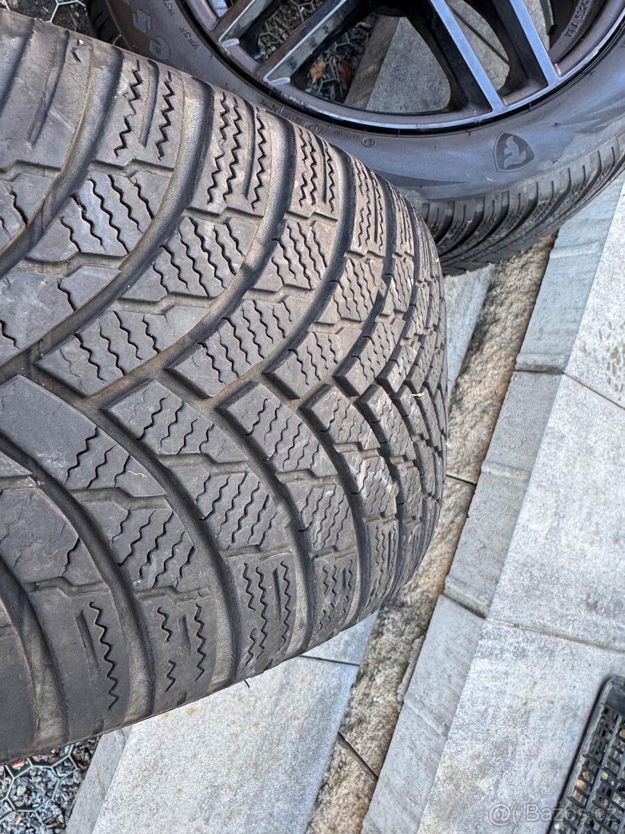 Zimní sada alu kol 7jx17 ET40 Dezent. 215/55 r17 - 9