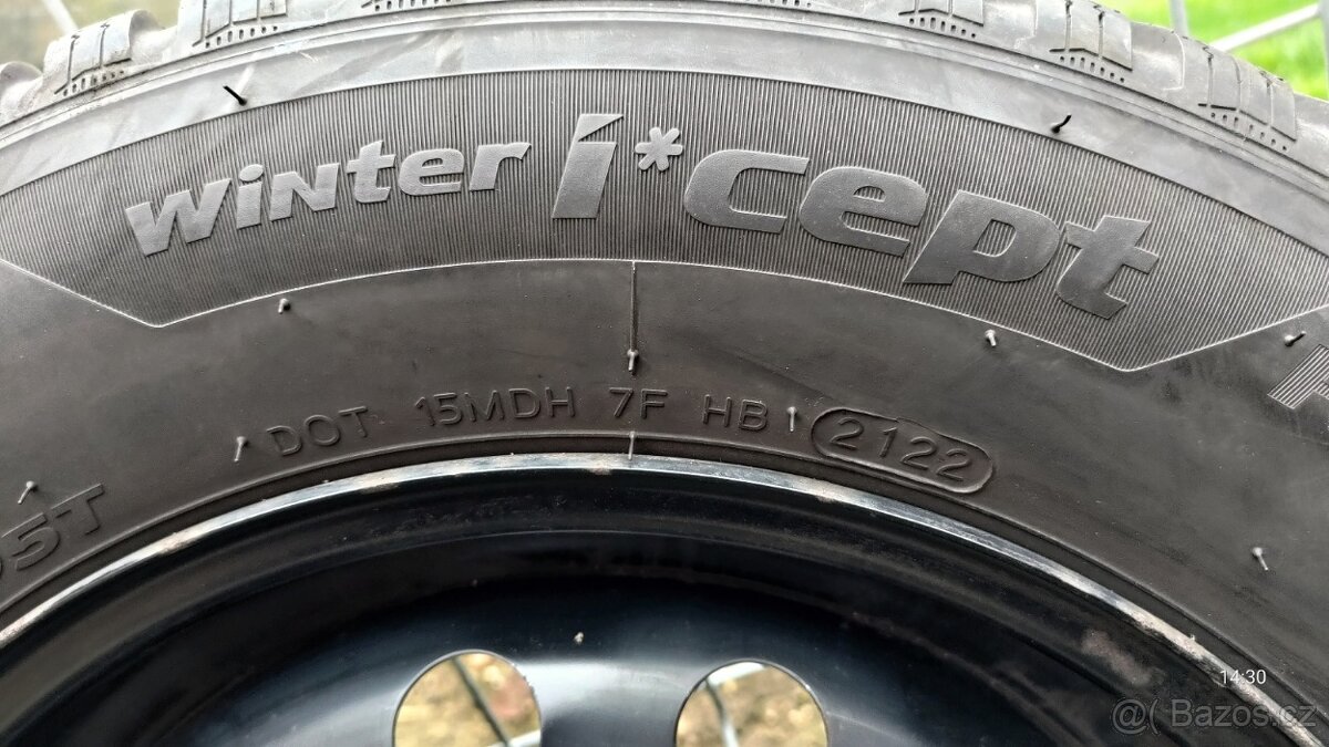 Zimní pneu 195/65/R15 na originálních discích Kia/Hyundai - 9
