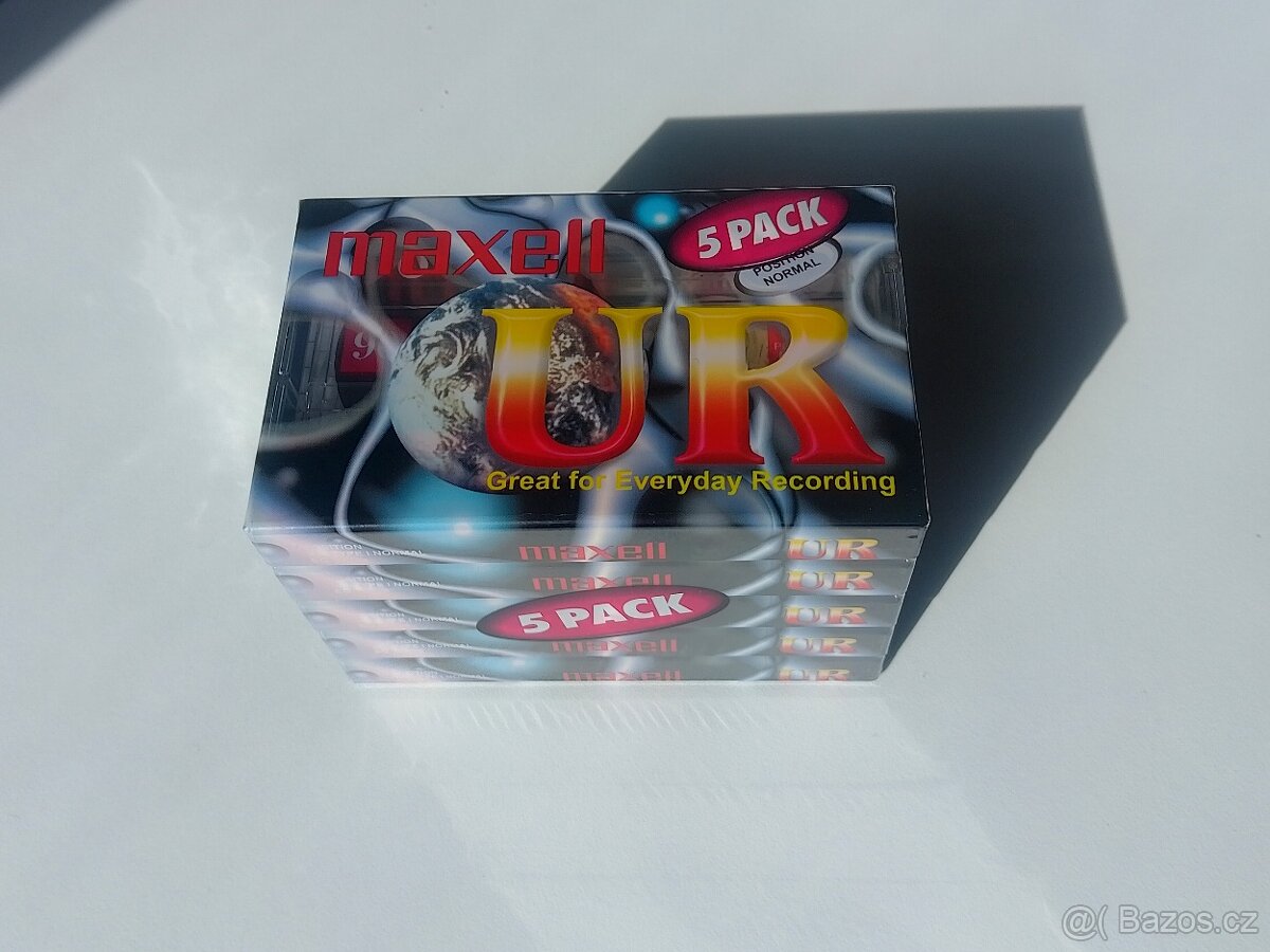 Audiokazety TDK, Maxell, BASF, Sony, Goldstar - 9